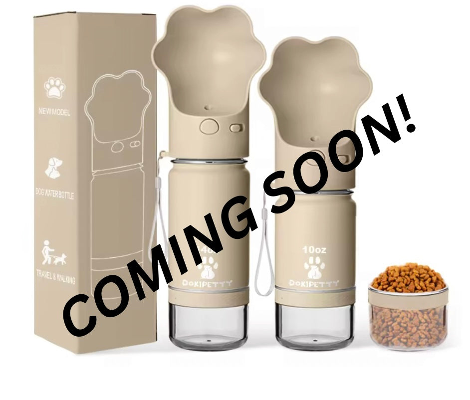 Pet water and food dispenser